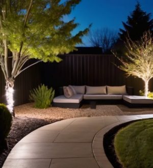 Декоративное освещение: Создание уникального дизайна и атмосферы в ландшафтном оформлении