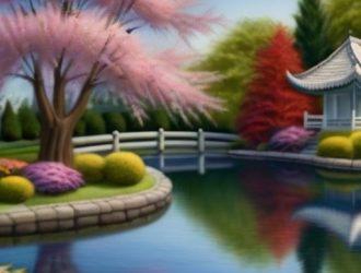 Декоративные деревья для сада с прудом: как создать гармонию и красоту природы