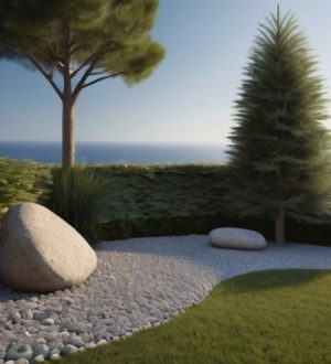 Декоративные деревья и камни: Как создать гармоничные ландшафтные композиции