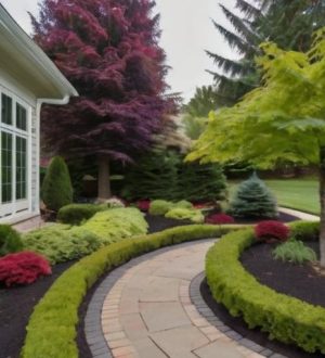 Декоративные деревья: Как создать фокальные точки в ландшафтном дизайне вашего участка