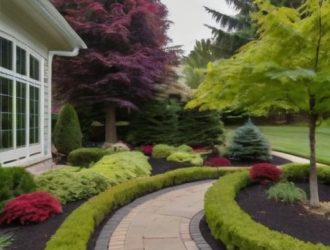 Декоративные деревья: Как создать фокальные точки в ландшафтном дизайне вашего участка