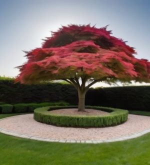 Декоративные деревья в одиночных композициях: Искусство создания уникального ландшафта