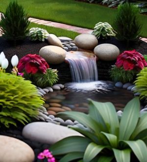 Декоративные Ручьи и Каскады: Создание Гармонии в Ландшафтном Дизайне