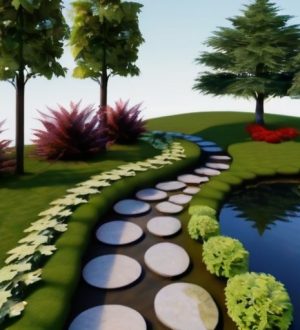 Дорожки вокруг водоёмов: как создать гармоничный и функциональный ландшафтный дизайн