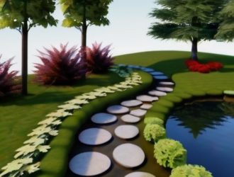 Дорожки вокруг водоёмов: как создать гармоничный и функциональный ландшафтный дизайн