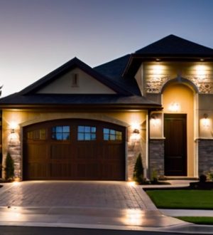 Эффективное освещение гаража и въезда: от безопасности до эстетики
