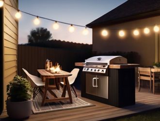 Эффективное освещение зоны барбекю: создаем комфорт и безопасность на природе