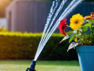 Эффективные системы полива: Как выбрать спринклеры и распылители для здоровья растений и экономики воды
