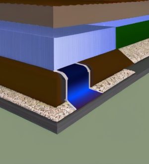 Эффективный дренаж вокруг фундамента: ключ к долговечности вашего дома