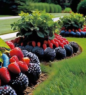 Эффективный полив и фертигация: ключ к здоровым ягодным кустам и богатому урожаю