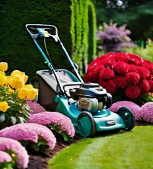 Эффективный уход за цветниками: роль техники в создании цветущего сада
