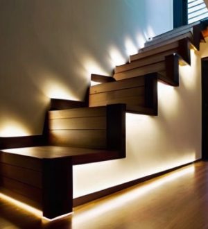Эстетика и безопасность: как подсветка ступеней меняет пространство