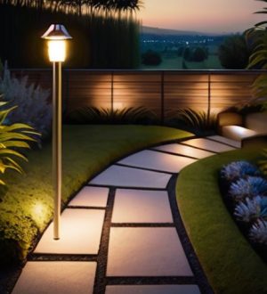 Эстетика и безопасность: как подсветка дорожек с низким уровнем света меняет ваш сад