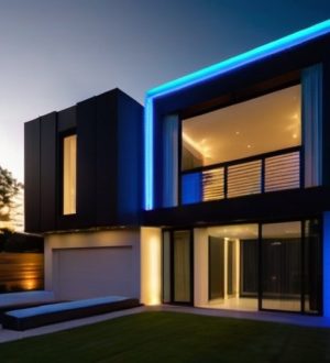 Фасадное освещение: Как создать уют и безопасность вашего дома