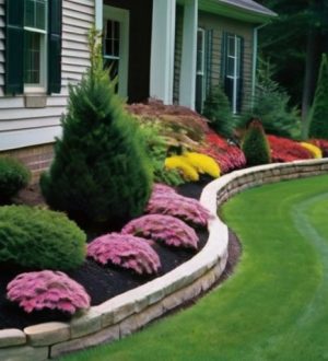 Хвойные растения в цветниках: секреты гармоничного сочетания ели, туи и можжевельника