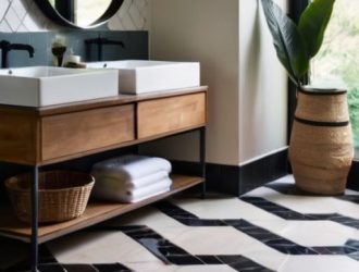 Идеальный пол для ванной: как выбрать между керамикой, камнем и современными покрытиями?