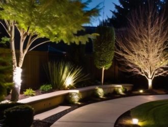 Искусство ландшафтного освещения: от планирования до эстетики вашего участка