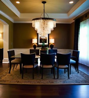 Искусство Освещения: Как Создать Идеальную Атмосферу в Столовой Зоне