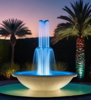 Искусство света: как подсветка водоёмов и фонтанов преображает пространство