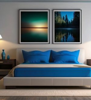 Искусство в спальне: Как выбрать картины и постеры для создания уютной атмосферы