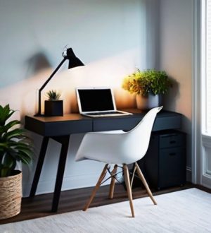 Как создать идеальное рабочее пространство в спальне: советы по организации и дизайну