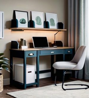 Как создать идеальное рабочее пространство в спальне: советы по организации и декорированию