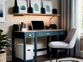 Как создать идеальное рабочее пространство в спальне: советы по организации и декорированию