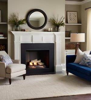 Как создать уютную атмосферу: идеальная планировка гостиной с камином