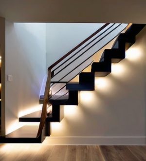 Как выбрать и установить освещение для лестниц: безопасность и стиль в одном решении