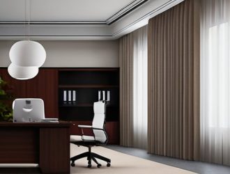 Как выбрать идеальные шторы для вашего кабинета: от материала до ухода