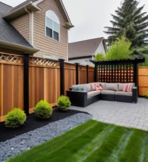 Как выбрать идеальный забор для зоны отдыха: от материалов до современных трендов