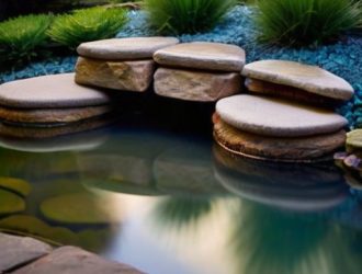 Каменные берега для пруда: как создать красивый и устойчивый водоём