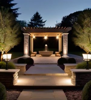 Классический стиль в ландшафтном дизайне: искусство подсветки для создания гармонии и уюта