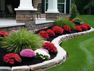 Клумбы-острова: как создать уникальный акцент в вашем саду