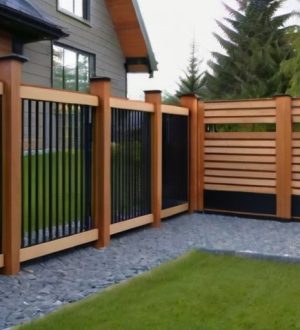 Комбинированные заборы: Эстетика, Прочность и Функциональность в Одном Решении