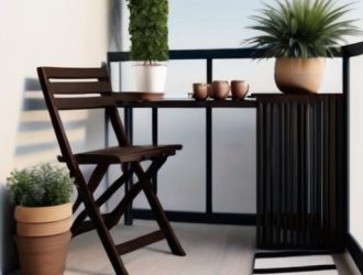 Компактная мебель для балконов и патио: как создать уютное пространство на небольших площадях