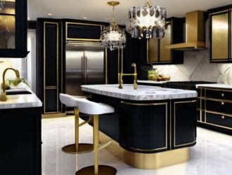 Кухня в стиле ар-деко: Роскошь и Элегантность в Современном Интерьере