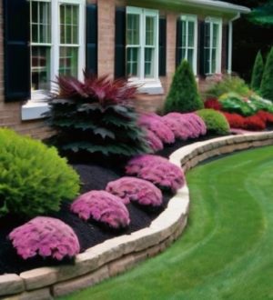 Кустарники как акценты: Как выбрать и разместить идеальные растения для вашего сада