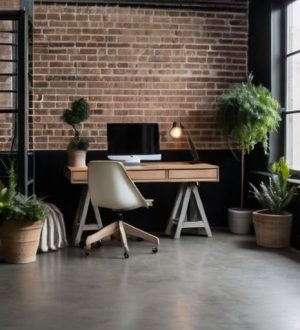 Лофт в вашем кабинете: как создать стильное и функциональное рабочее пространство