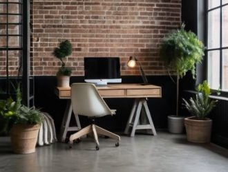 Лофт в вашем кабинете: как создать стильное и функциональное рабочее пространство