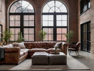 Лофт в загородном доме: Как создать идеальное пространство в индустриальном стиле