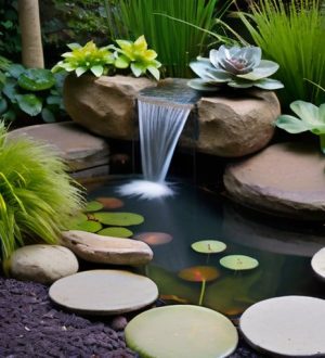 Малые пруды и декоративные чаши: создание гармонии в ландшафтном дизайне вашего сада