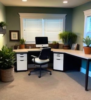 Мастерская в домашнем офисе: Как создать пространство для креативности и продуктивности