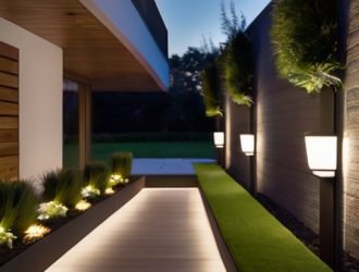 Настенные светильники: как выбрать и установить для идеального освещения вашего участка