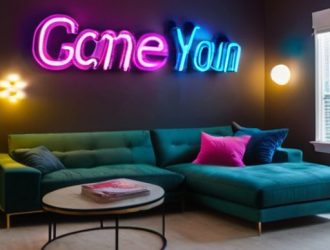 Неоновые вывески: Возвращение ярких акцентов в современный интерьер
