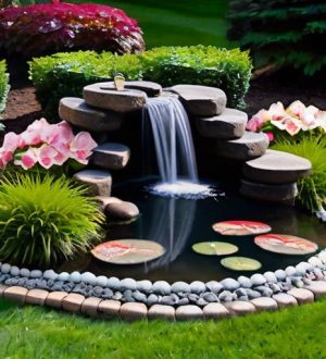 Очарование горок с водоёмами: от истории до современного дизайна в вашем саду