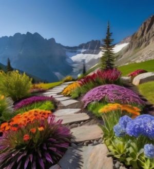 Однолетние растения для альпийской горки: как создать яркий и гармоничный садовый дизайн