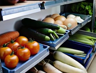 Оптимальная температура: Как сохранить свежесть и качество овощей