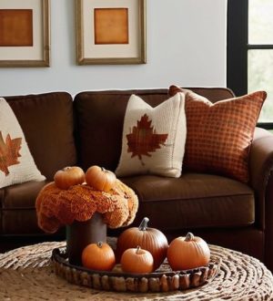 Осенний уют: Как текстиль преображает интерьер в золотую пору года