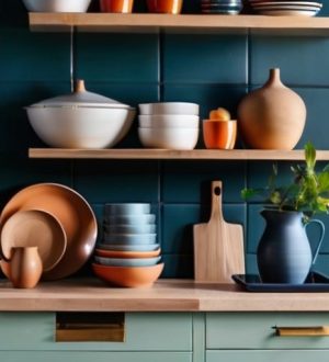 Открытые полки: Эстетика и Функциональность в Современном Интерьере